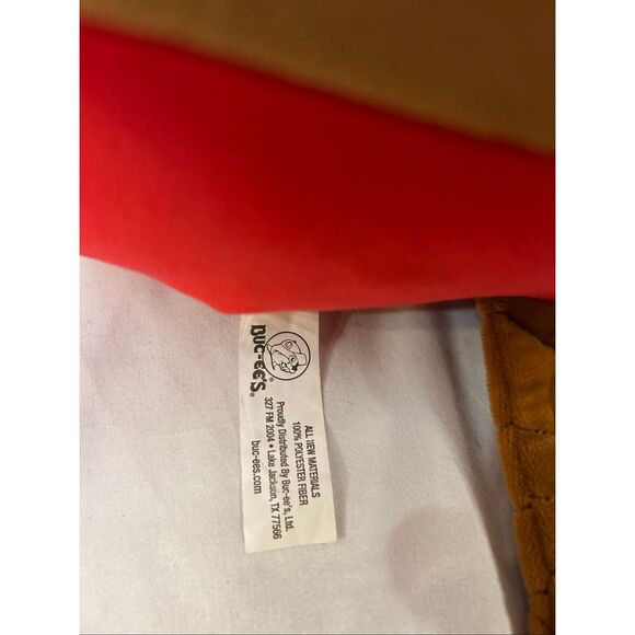 Bucees round beaver 16" plush red brown - Picture 6 of 6